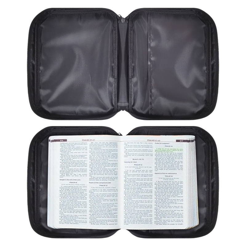 Krzyżowy werset biblii wydrukuj kobiece chrześcijańskie torby i pozwól swojemu sercu wziąć torby transportowe biblię słowną w ręku