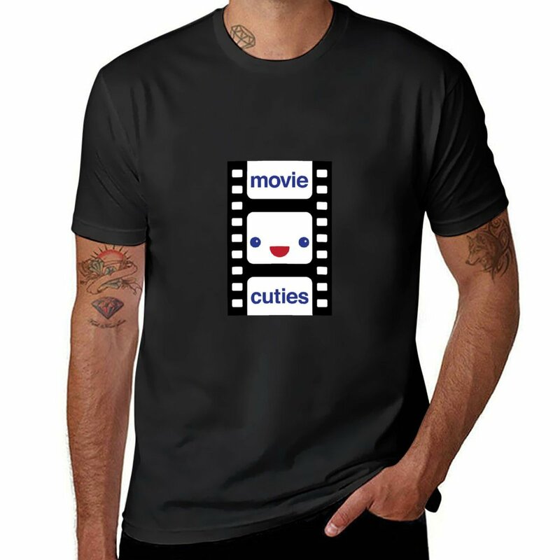 Kaus oblong lucu film kaus edisi baru Atasan musim panas polos untuk pria