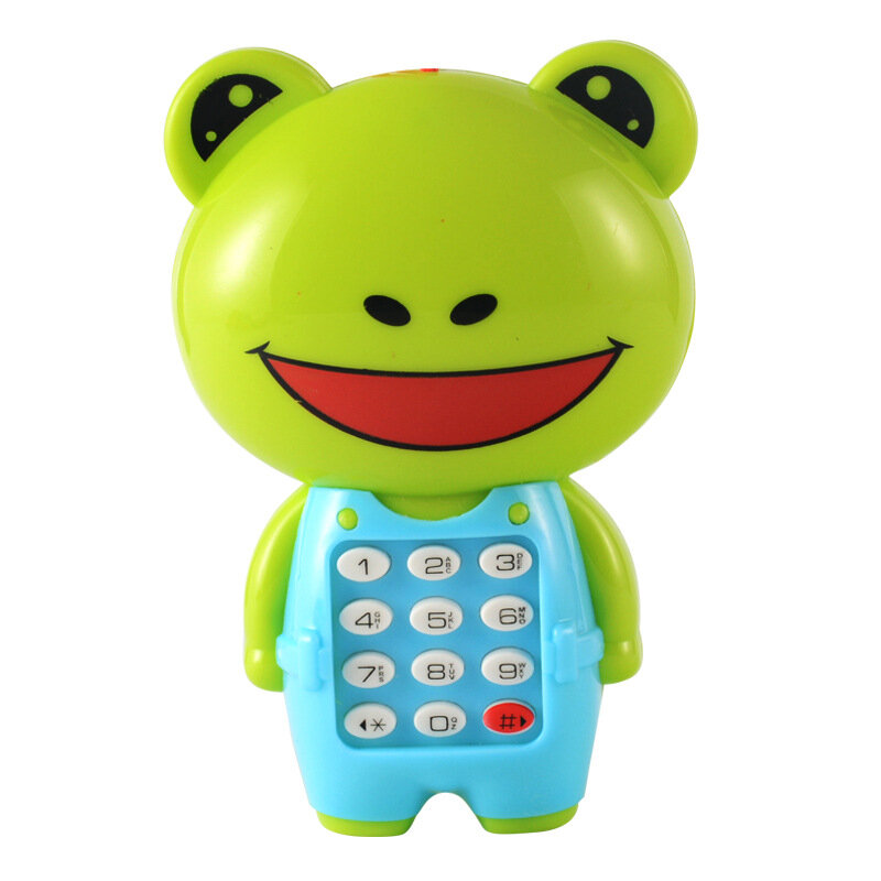 Teléfono de juguete para bebé de 1 a 10 piezas, Mini teléfono con sonido musical, juguete educativo para niños pequeños