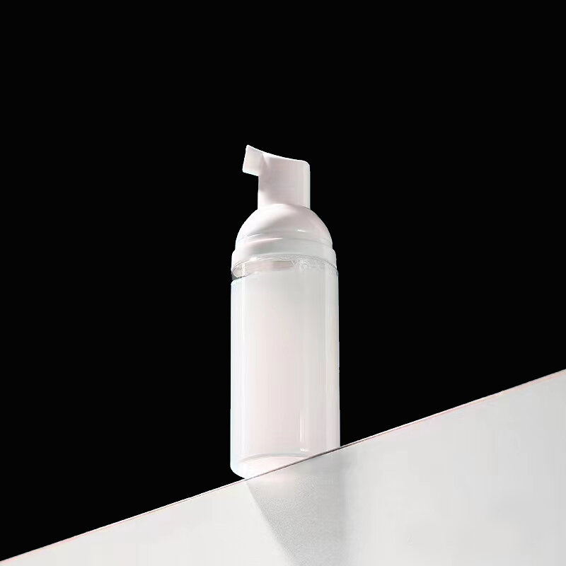 1 Buah Botol Pompa Plastik Dispenser Busa Kecil Botol Isi Ulang Sabun Kosong Mini untuk Kosmetik Pembersih Perjalanan Kemasan 30/60Ml