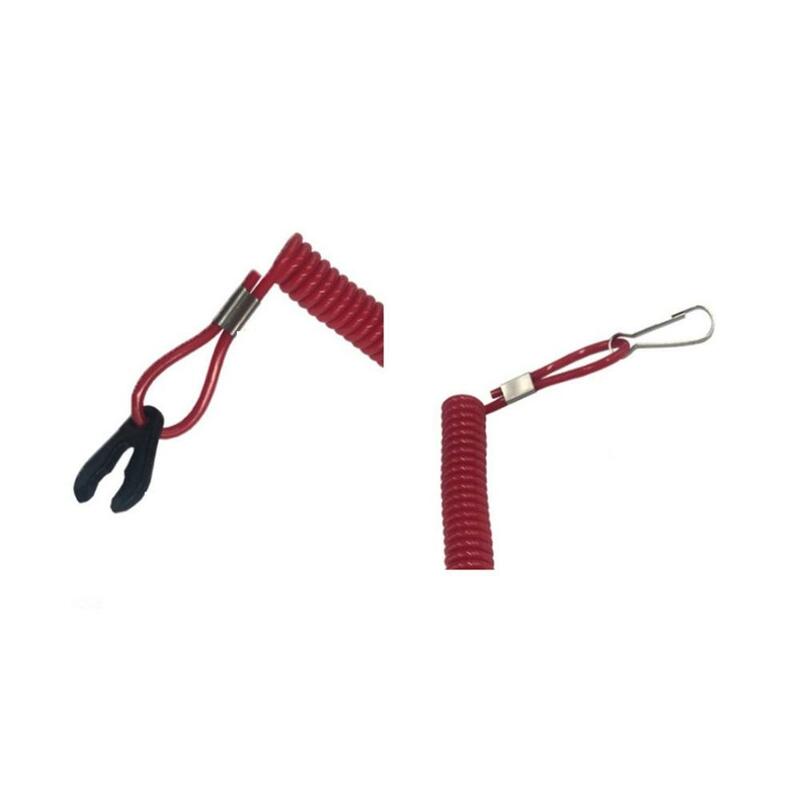 Boat Outboard Engine Motor Kill Stop Switch Safety Lanyard Clip For  For Honda Motorboat Engine Stop Switch Key Lanyard