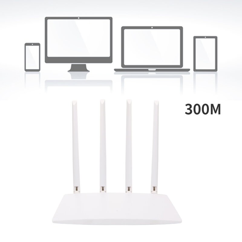 Mini enrutadores WiFi de velocidad inalámbrica de 300Mbps, repetidor WiFi multimodo