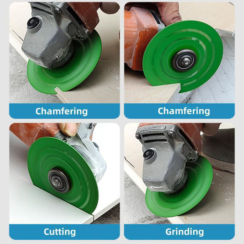 1PCS Diamond Saw Blade 4inch Super Thin Cutting Disc For Porcelain Glass Ceramic Tile Diamond Saw Blade Dry/wet Cutting Tools
