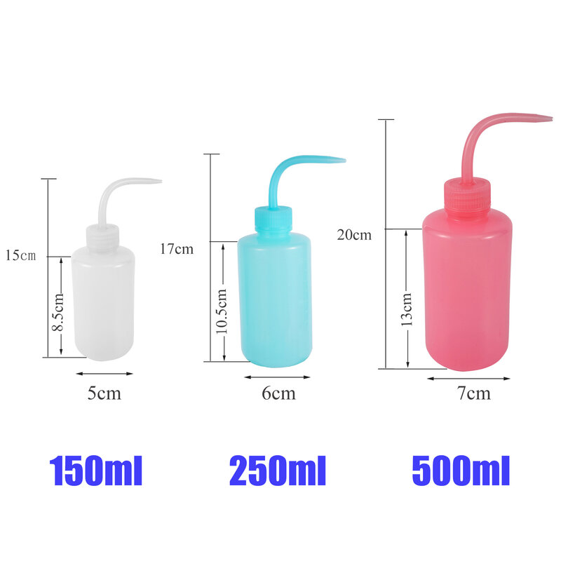 150/250/500Ml Botol Peras Tanaman Khusus Sukulen Penyiram Bunga dengan Mulut Semprot Panjang Alat Ketel Penuangan Paruh Air 1 Buah