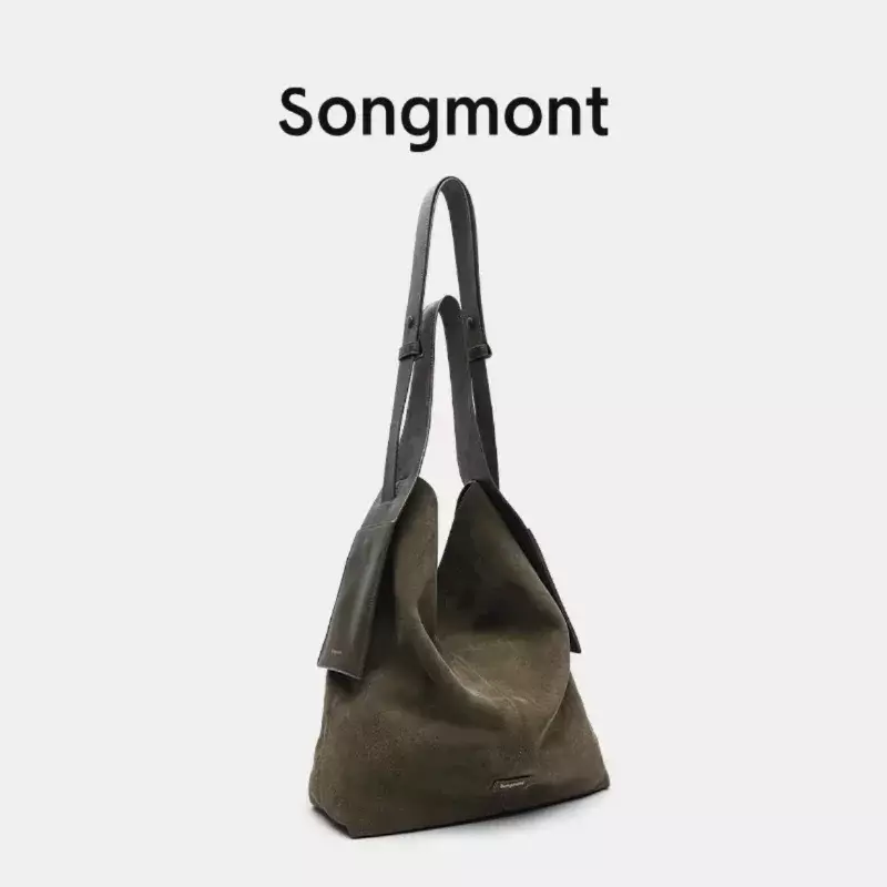 Torba na uszy Songmont duża designerska torba nowa damska duża sylwetka lekki plecak torba na ramię Crossbody dojeżdżających do pracy