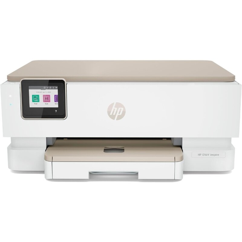ENVY Inspire 7255e Wireless Color Thermal Inkjet Printer, Print, scan, copy, Easy setup,Mobile printing, Best-for-home