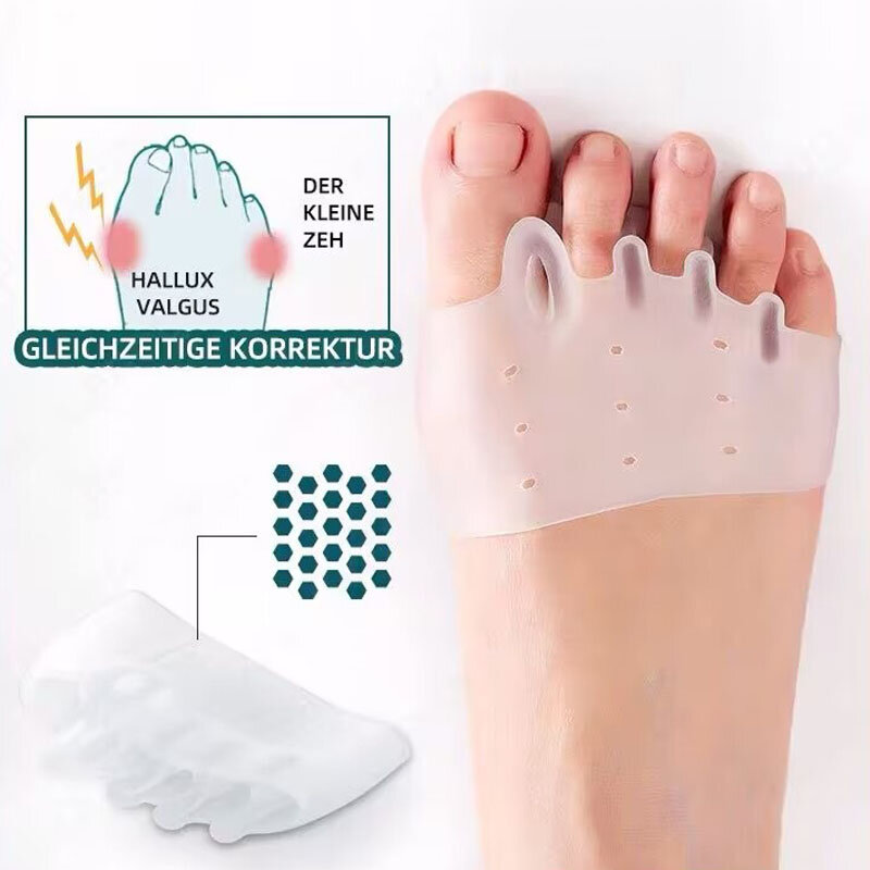 Bunion Corrector For Women Toe Separator Foot Fingers Separators Haluksy Separator Toes Spreader Hallux Valgus Corrector Bunions