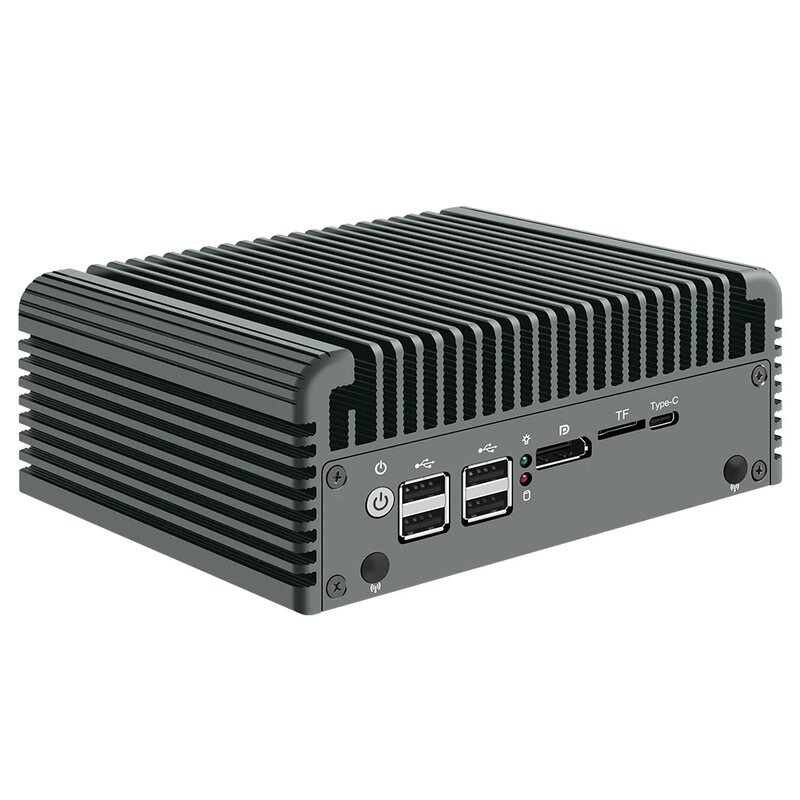 Dispositivo Firewall, enrutador 5xi226-V, 2,5G, 12ª generación, Intel i3, N305, N200, N100, DDR5, 2 x NVMe, 2 x SATA3.0, Mini PC Sin ventilador, ESXi, Proxmox, Host