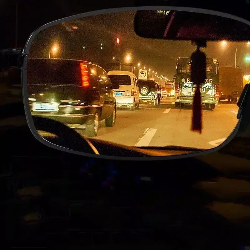 2023 Nachtzicht Zonnebril Auto Nacht Rijbril Bestuurdersbril Unisex Zonnebril Uv Bescherming Zonnebril Brillen Brillen Cadeau