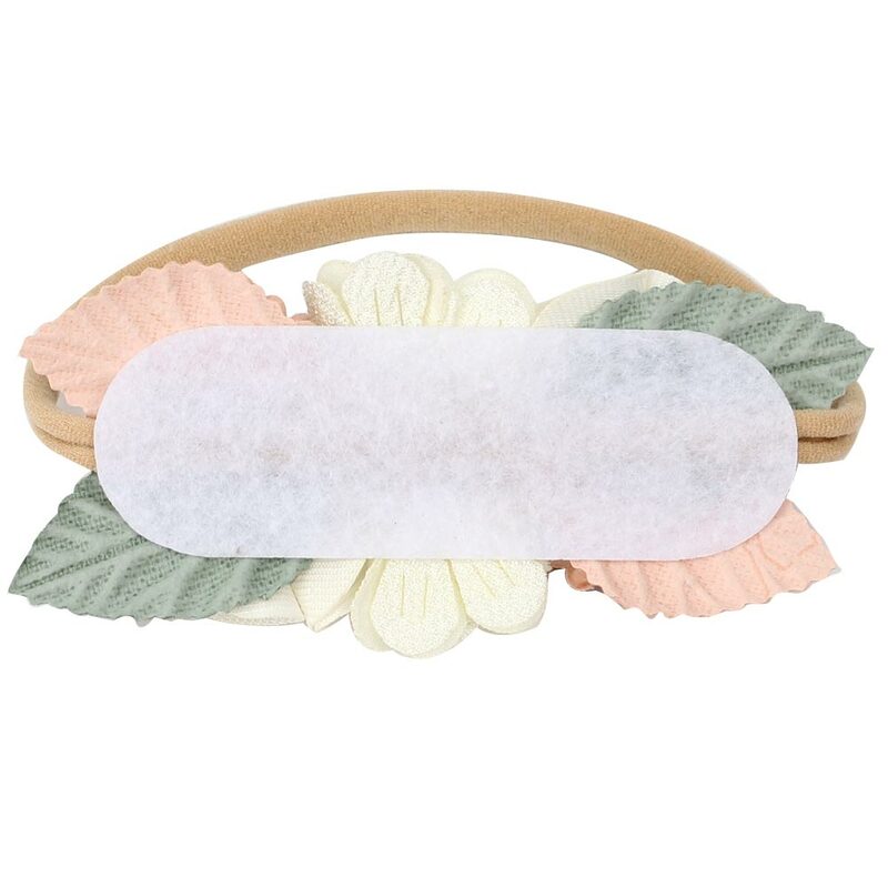 Perle Spitze Künstliche Blume Stirnband Neugeborene Stirnband für Baby Mädchen Handmade Haarband Haar Zubehör резинки для волос детям