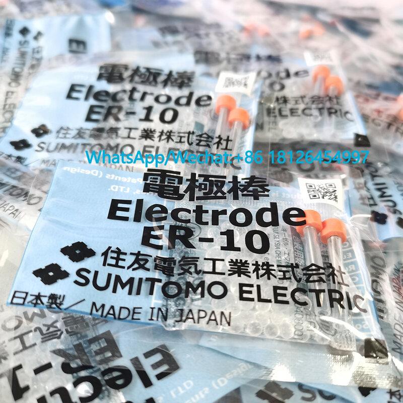 1 20 20 pares ER-10 eletrodos sumitomo tipo-39 T-66 T-71C 72c 81c 82c z1c z2c T-600C T-400S q101 q102 fusão splicer eletrodo haste