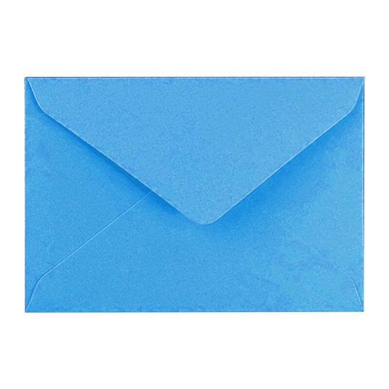 Enveloppes en papier vierges rétro colorées, cartes rondes, 10 pièces/paquet