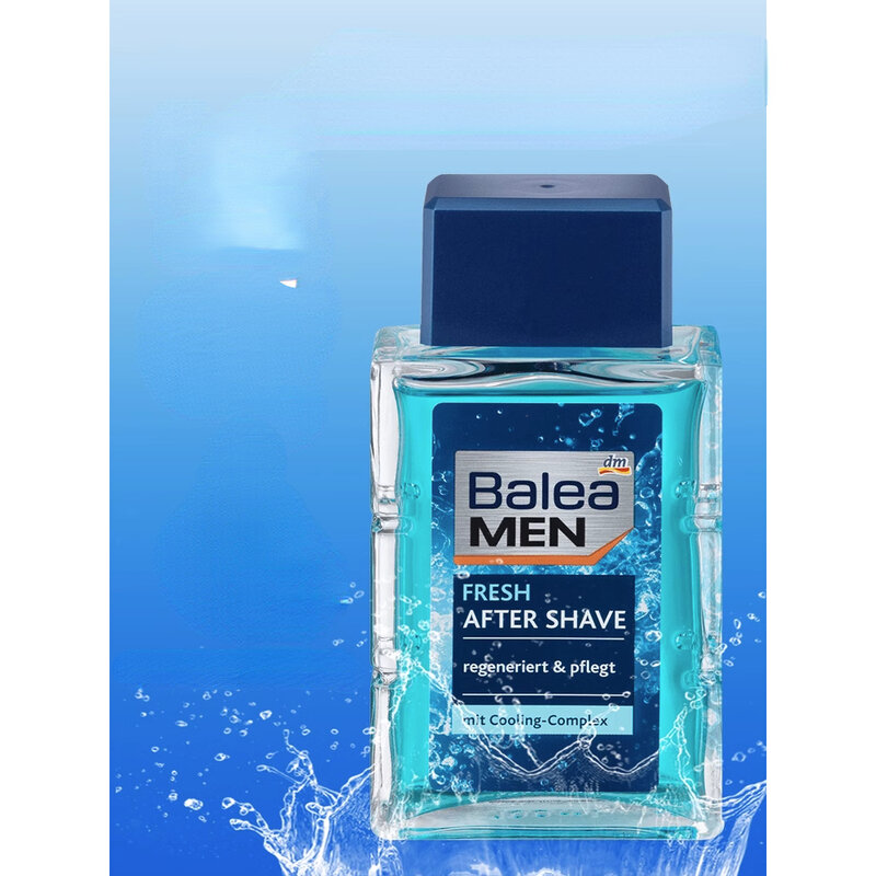 Balea-Tonique à l'eau fraîche pour homme, soins de la peau hydratants, rétrécit les pores, favorise la régénération de la peau, nourrissant, 100ml, Allemagne