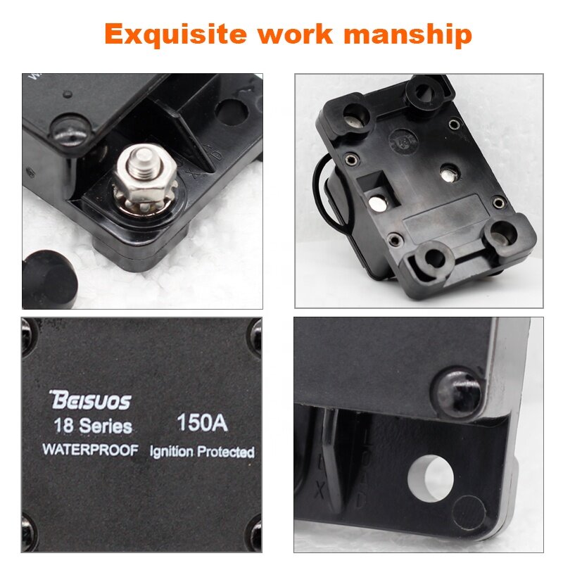 150 AMP Car Truck RV Bus Marine Boat Auto 32V automatic Reset Ignition Overload protector DC Circuit Breaker