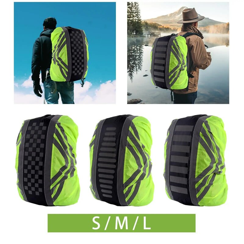 Mochila ultraleve capa de chuva, impermeável, dobrável mochila capas para viajar, atividades ao ar livre, escalada, mochila, ciclismo