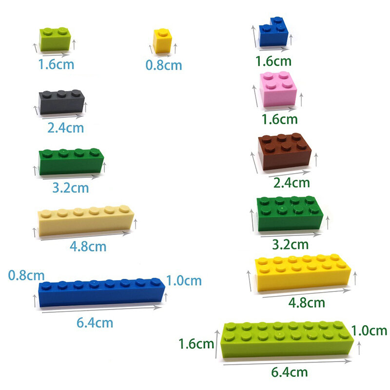 Regenbogen Schwein MOC Partikel 4865 30010 15714 Panel 1x2x1 Bausteine Teile DIY Kompatibel Baut Ziegel groß Tech Spielzeug