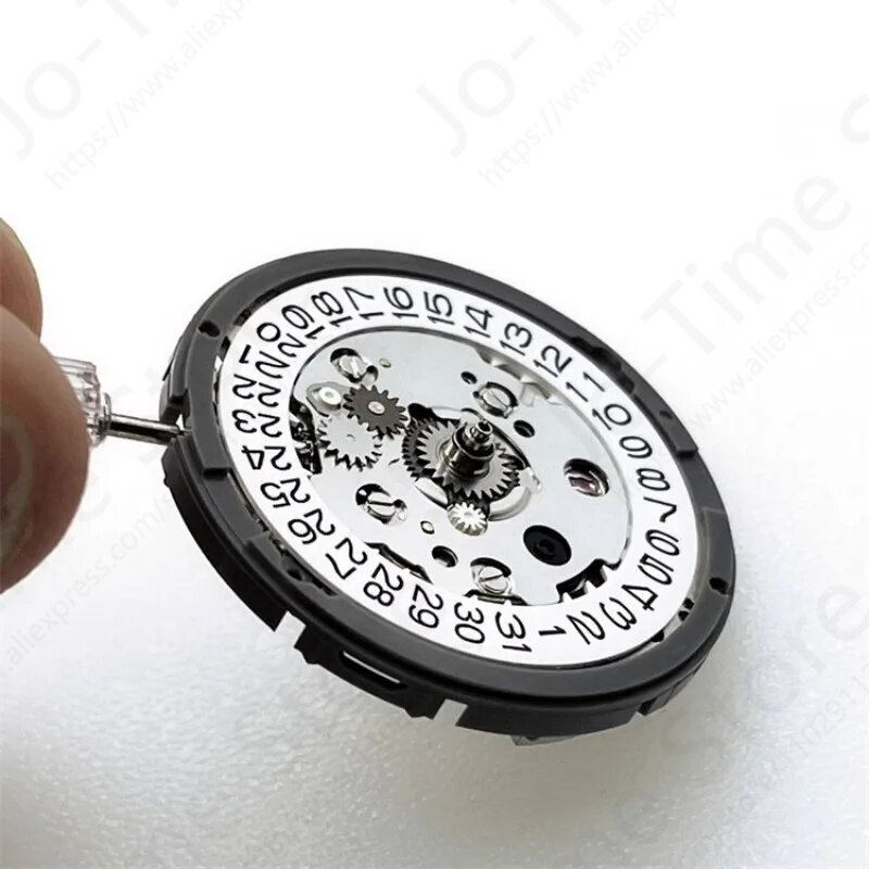 Японский механизм nh34, новинка, оригинальные часы 24 Драгоценности nh34a gmt 4 стрелки 4R34 GMT Дата, Автоматический Металлический Высокоточный обмоток