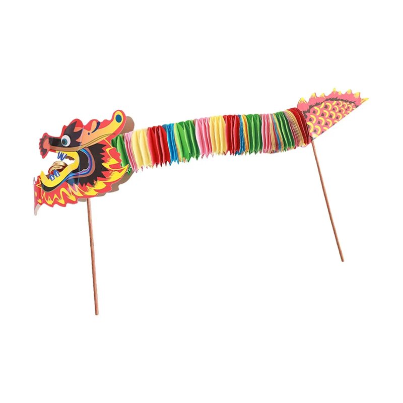 Chinese Paper Dragon 3D Chinese New Year Dragon Garland for Spring Festival