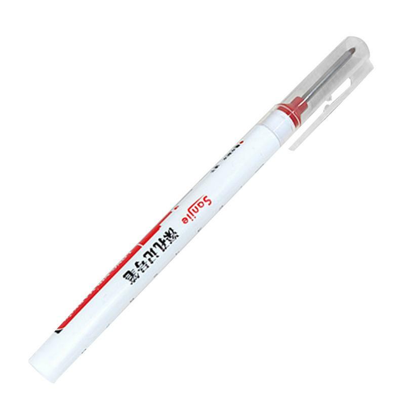 Metal Glass Markers Waterproof Wood Glass Pen Colorfast Markers Marking Supplies For Metal Industry Electric Drilling Carpentry
