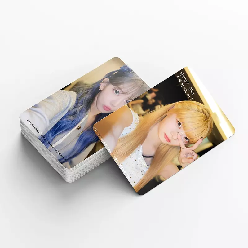 Kpop LE Druo Cards, Album, Perfect Night Photocards, Postcard, HD Photocard for GérGift, New