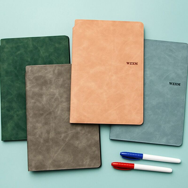 Reusable Daily Schedule Student School Office Weekly Planner Message Board A5 Whiteboard Notebook Memo Whiteboard Draft Board