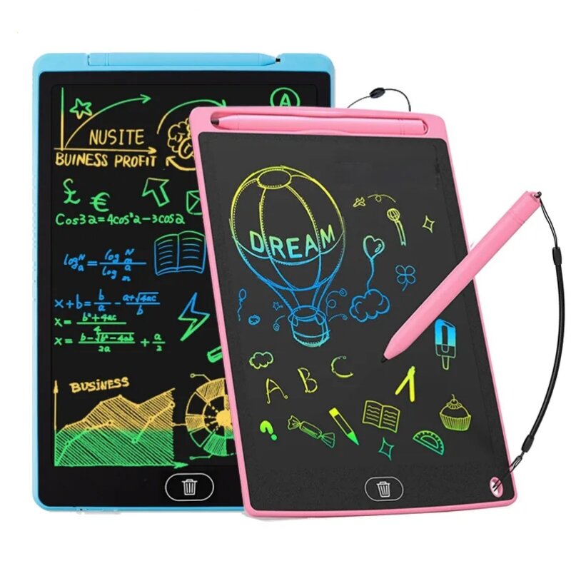 لوحة رسم إلكترونية للأطفال ، شاشة LCD للكتابة ، أقراص الرسم البياني الرقمي ، لوحة الكتابة اليدوية الإلكترونية ، 8.5in