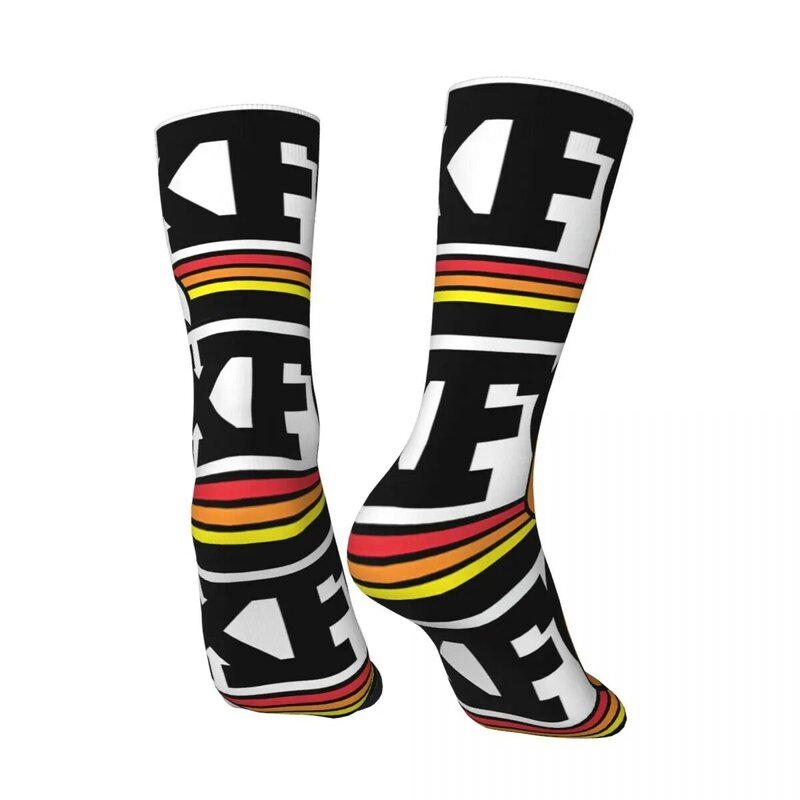 Hip Hop Retro Funny Crazy calzini a compressione da uomo Unisex F-Fox Racing Harajuku Pattern stampato divertente novità Happy Crew Sock