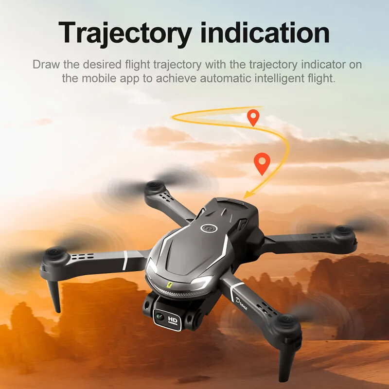 Lenovo V88 Drone 8K profesional HD Aerial kamera ganda 5G GPS penghindar halangan Drone Quadcopter mainan UAV 9000M gratis pengiriman