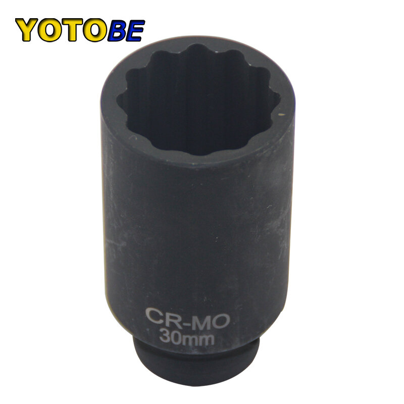30mm x 1/2" Drive 12 Point Deep Spindle Axle Nut Socket