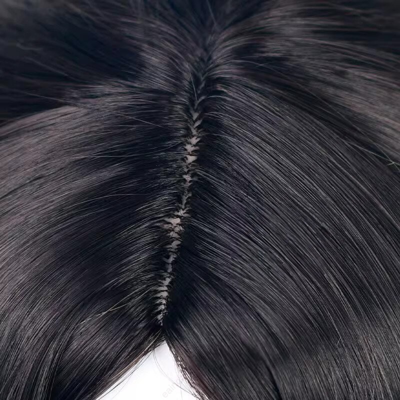 Парик для косплея аниме Kenma Kozume длиной 35 см, термостойкие синтетические искусственные волосы для Хэллоуина, коричные парики