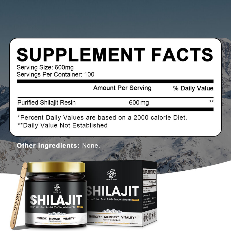 Potężne suplementy mineralne Shilajit o wysokiej czystości naturalna organiczna żywica erekcyjna Shilajit poprawiają wydajność i wytrzymałość