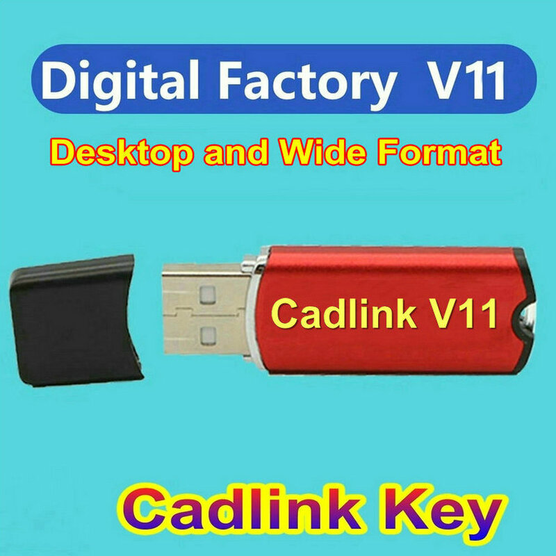 Cadlink 11 Cadlink Digitale Fabriek V11 Dtf Software Rip Dongle Usb Voor Epson 8550 L1800 4900 7890 9890 P5000 P7000 P9000