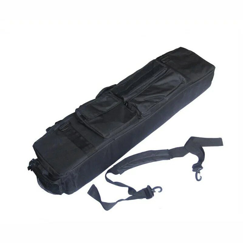 Sac de canne à pêche portable en nylon SR, sac d'équipement de pêche extérieur, sac de rangement multifonctionnel pour armes à feu de chasse