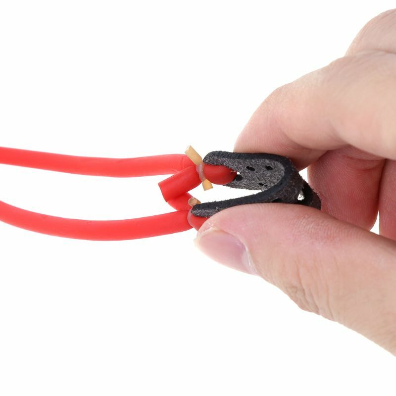 Opaski gumowe procą kieszenią Katapulta zewnętrzna zapewnia mocną gumkę
