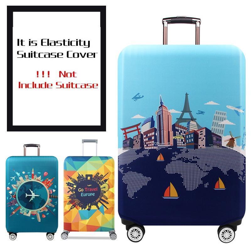 18〜22インチのスーツケース用の頑丈な保護カバー,荷物用,防塵,トラベル用,必須のアクセサリー