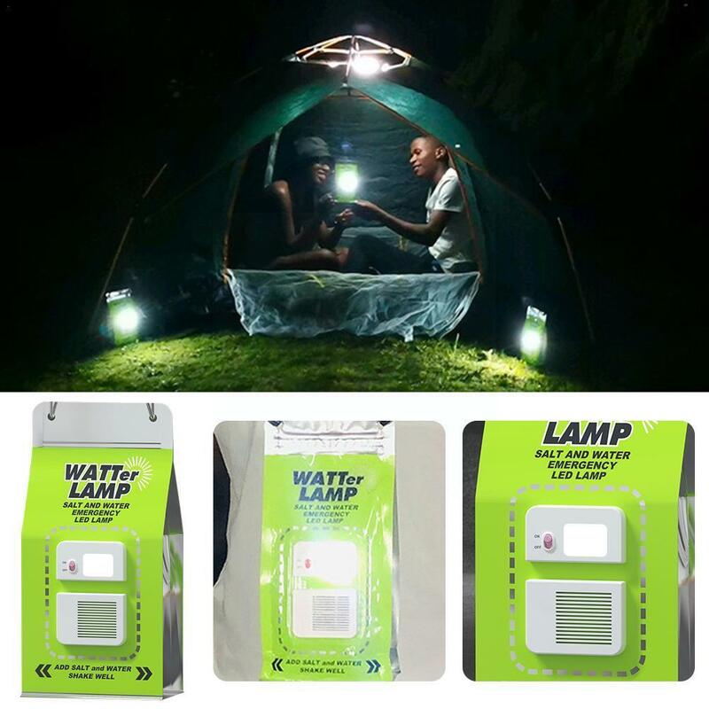 Linterna de agua salada para acampar al aire libre, luz nocturna de emergencia para peces J4Y4, 2023