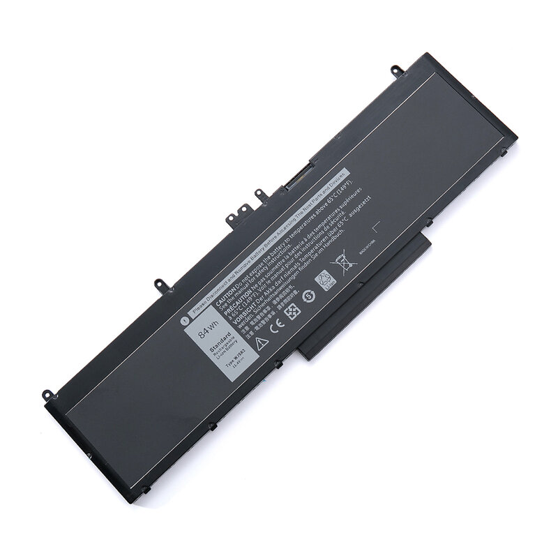 BVBH-bateria do portátil para Dell Precision 3510 Tablet, 11.4V, 7600mAh, 84Wh, WJ5R2, 4F5YV, Novo