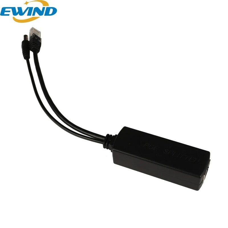 EWIND-Divisor Gigabit POE, 48V a 5V, 12V, Micro USB/tipo-c/DC 10/100/1000Mbps, potencia sobre Ethernet, para CISCO, HUAWEI y cámara