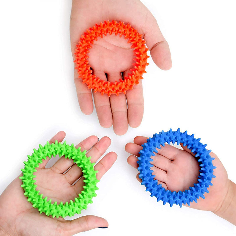 Spiky Sensory Bracelet  Antistress Ring Fidget Toys For Anxiety Occupational Therapy Autism Anti Ansiedad Y Estres