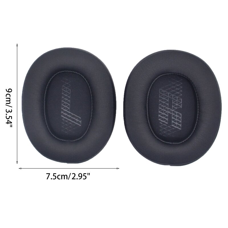 2 pçs earpads almofada ouvido substituir proteína couro muffs fone ouvido almofada para live 500bt fone ouvido