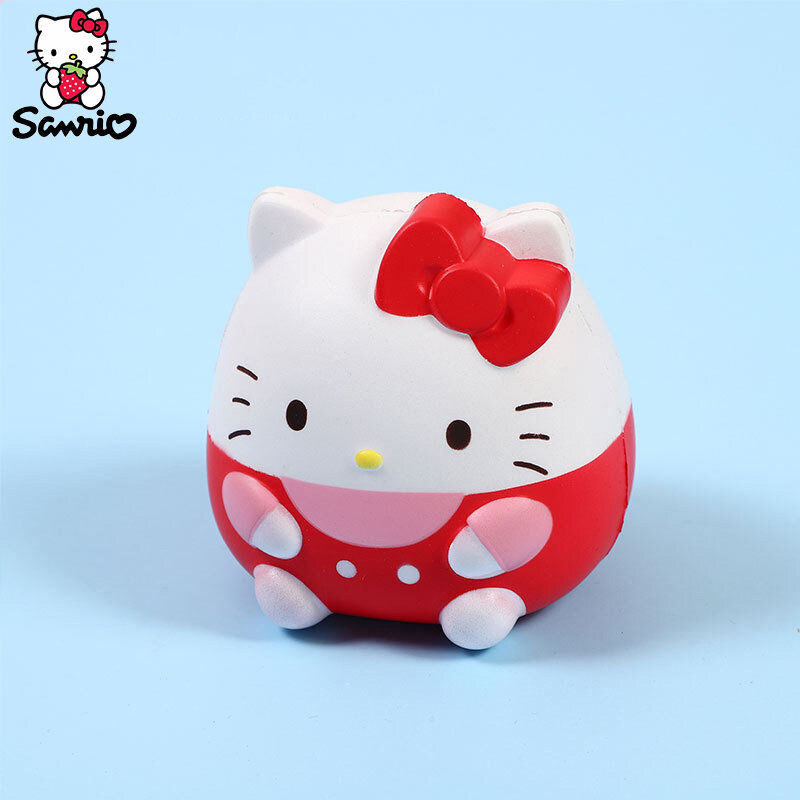 Kawaii Sanurgente Kuromi Cinnamoroll Melody Decompression, Souligné Instituts, Squishy Y2K, Hello Kitty, Hand Pinch Toy, Guérison, Cadeau pour enfants