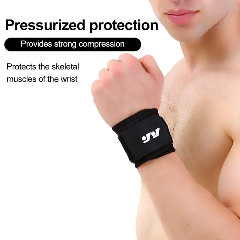 1 Pc Armband Verpackung Kompression Sport Handgelenk Dünn Stil Verstellbare Handgelenk Schutz Unterstützung Basketball Run Schweiß band Gym