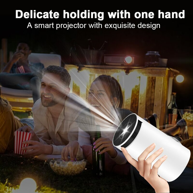 Magcubic-proyector HY300 PRO, 4K, Android 11, Dual, Wifi6, 260ANSI, Allwinner H713, BT5.0, 1080P, 1280x720P, cine en casa, proyector al aire libre
