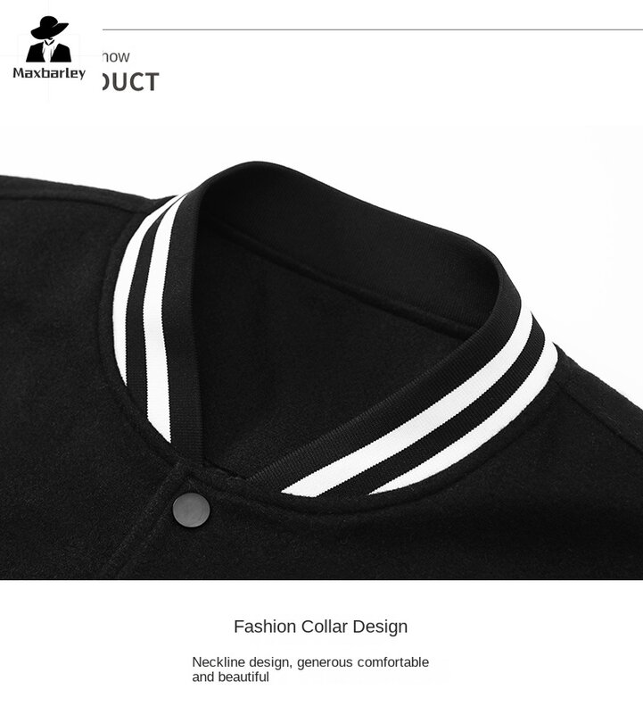 Neue Herbst Baseball Anzug Jacke Herren High Street Retro Leder Kontrast farbe Patch ing Mantel koreanische y2k lose Motorrad jacke