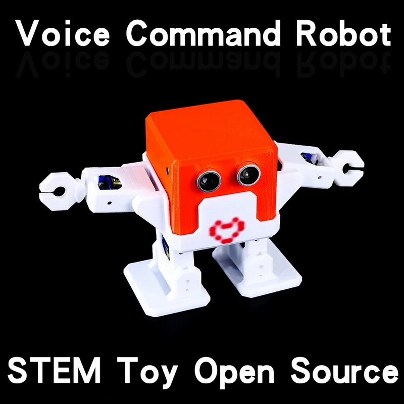 Voice Control OTTO Robot Bipedal Dance Programmable Maker Open Source Project DIY Kit Electronic Material Package Arduino