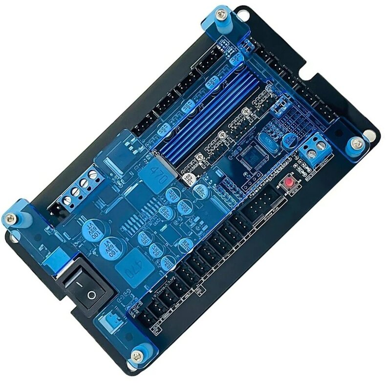 Grbl ไดร์เวอร์สเต็ปมอเตอร์กระดานควบคุม USB 3-AX สำหรับเครื่องแกะสลัก CNC สำหรับ SER vo/ ตัวควบคุมออฟไลน์/สวิตช์จำกัด