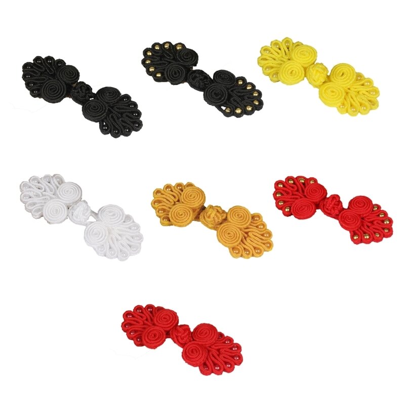 Seven Beads Flower Knot Button Cheongsam/Cloaks/Cardigan Fastener for Clothing Dropship