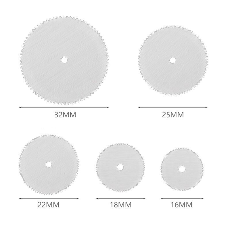 Диск для резки металла из нержавеющей стали с оправкой 2,35 мм, диск для резки 16/18/22/25/32 мм, 6 шт./партия