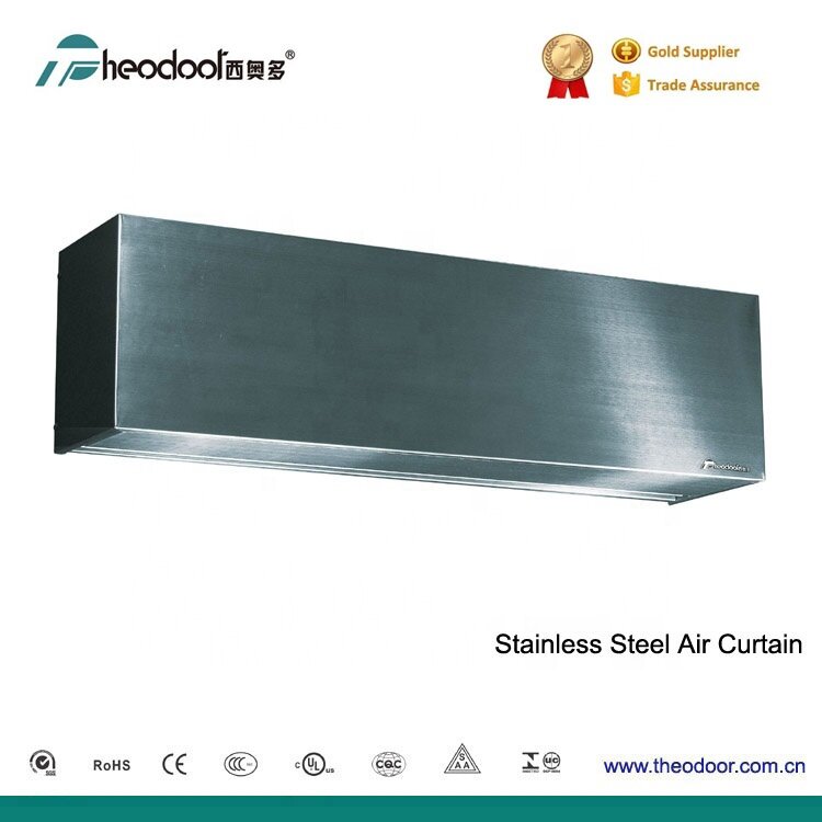 CE Certification Commercial Door Air Curtain Cross Flow Customized