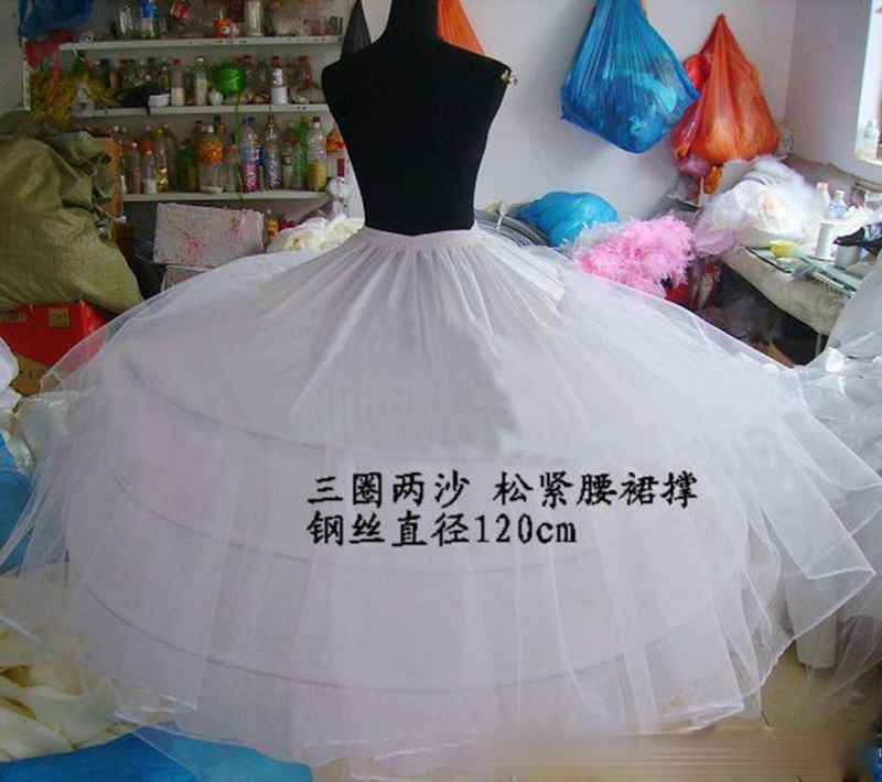 Торжественное платье, свадебное платье, кринолин, органза, большая юбка, поддержка трех стальных, 2 пряжи, большая юбка